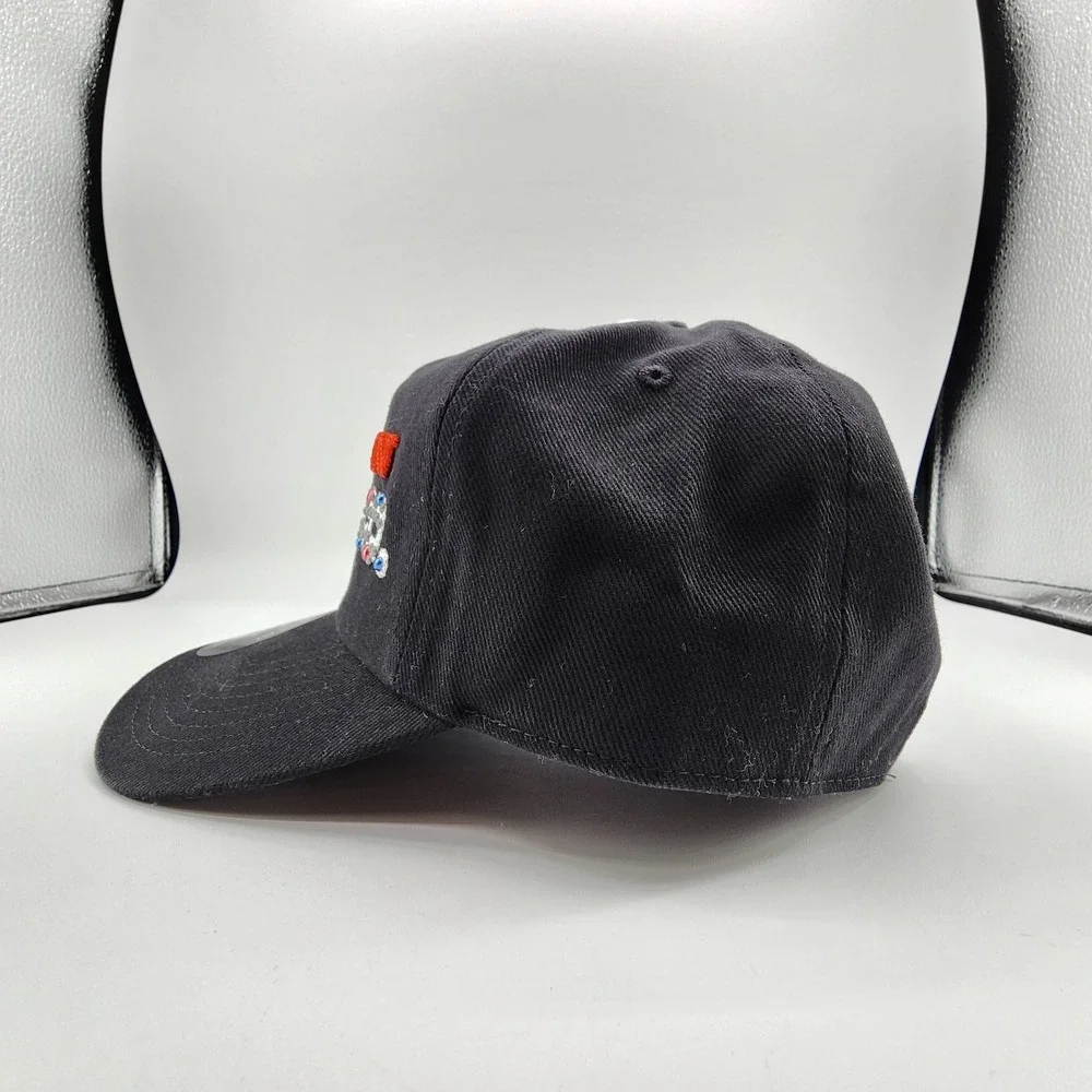 Stetson X Post‎ Malone Hat Studded Posty Ball Cap Black Adjustable Snapback NEW